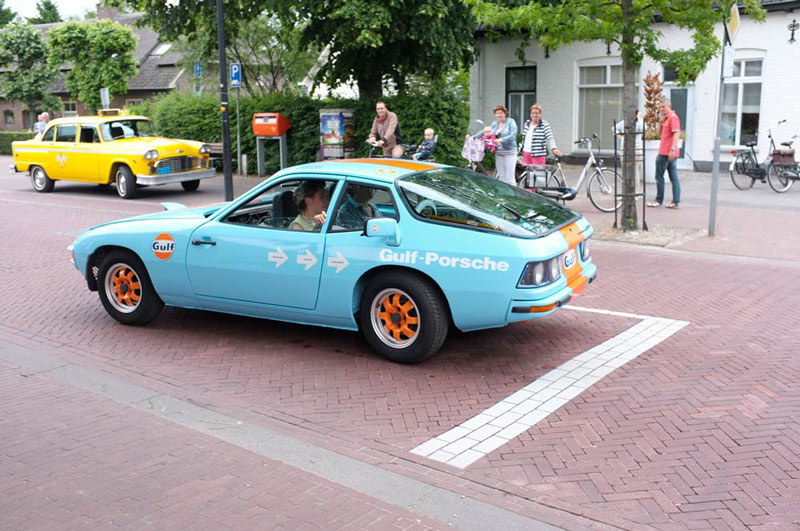 Backward Porsche Gulf